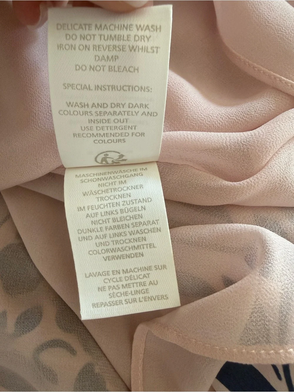 Boden Sybil Long Sleeve Floral Midi Dress Pink Green Button Collared Size‎ 8